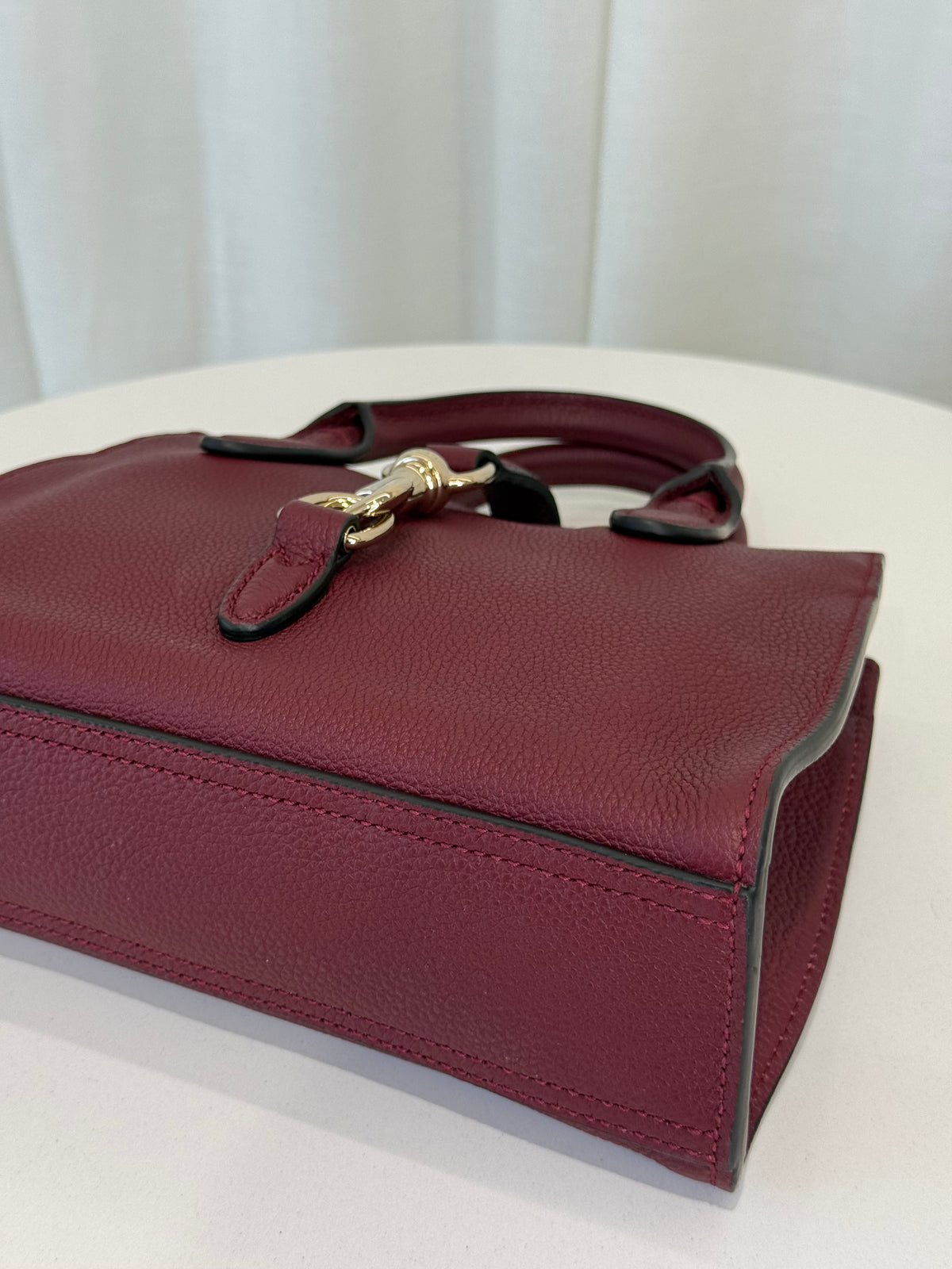 Gucci Small Jackie Hook Rosso Ancora Tote