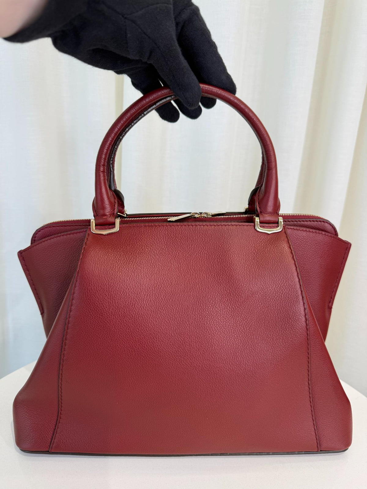 Cartier Red Taurillon Leather C de Cartier Bag