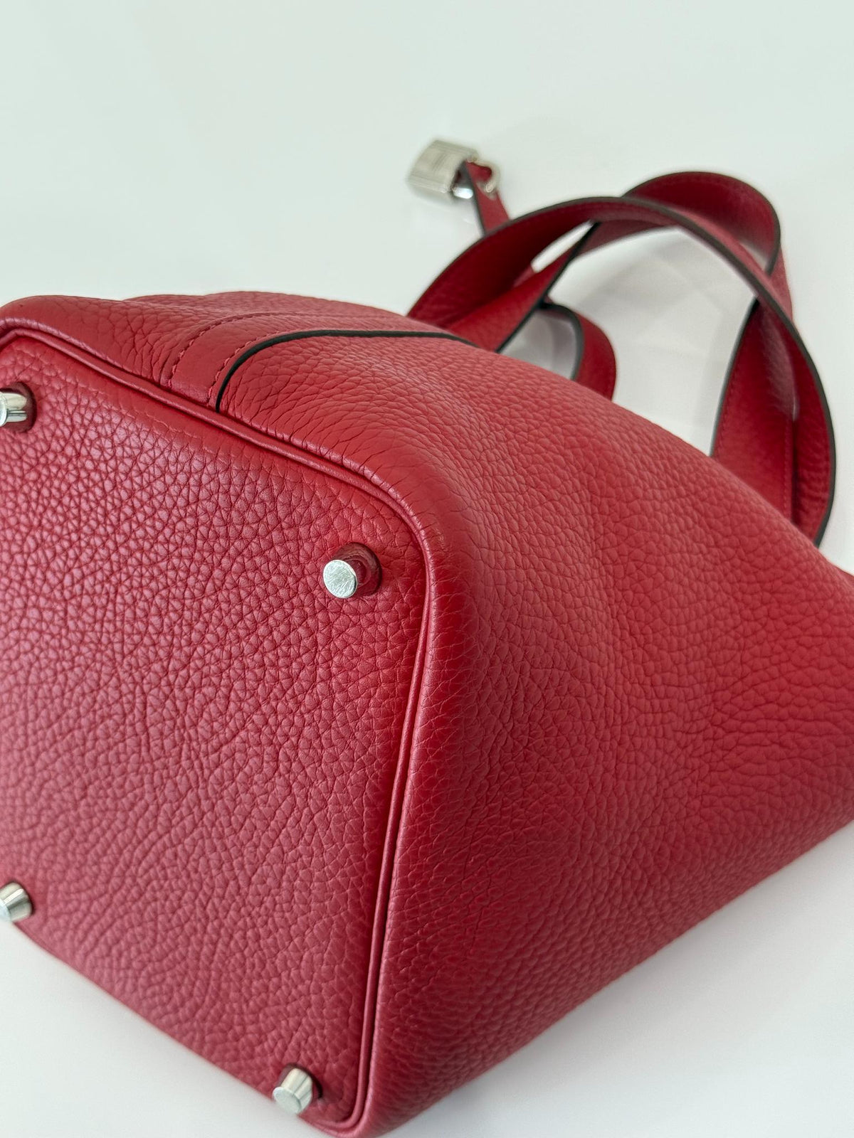 Hermès Picotin 18 Rouge Grenat Togo Leather