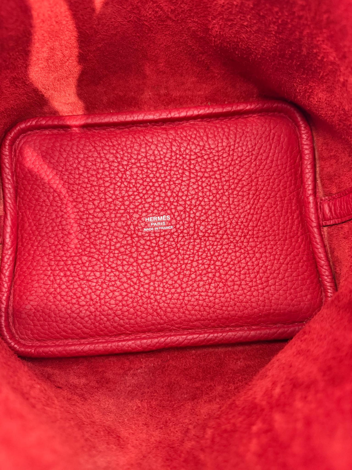 Hermès Picotin 18 Rouge Grenat Togo Leather