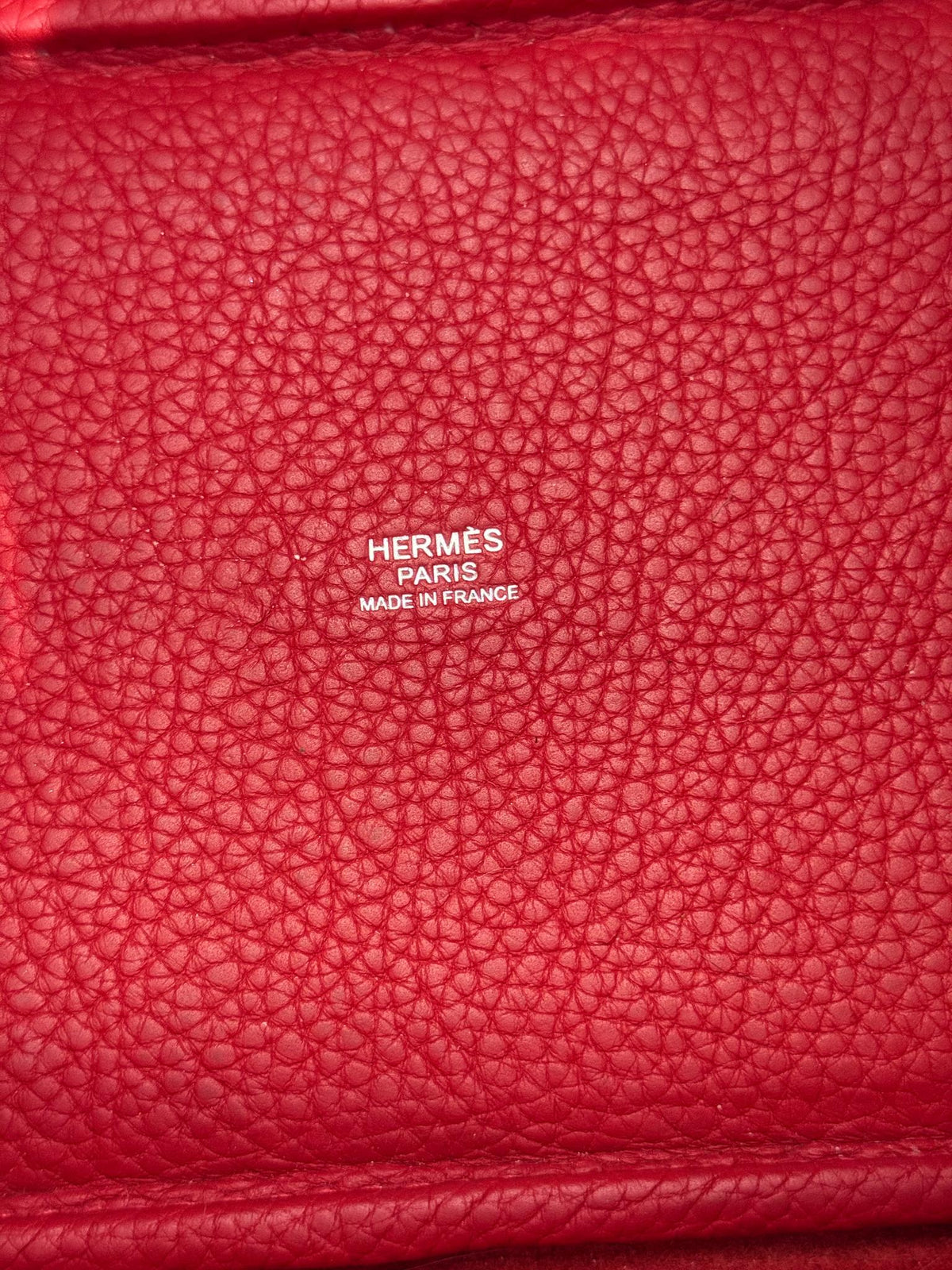 Hermès Picotin 18 Rouge Grenat Togo Leather