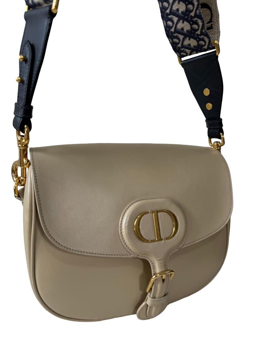 Christian Dior Bobby Bag Beige Box Calfskin Crossbody