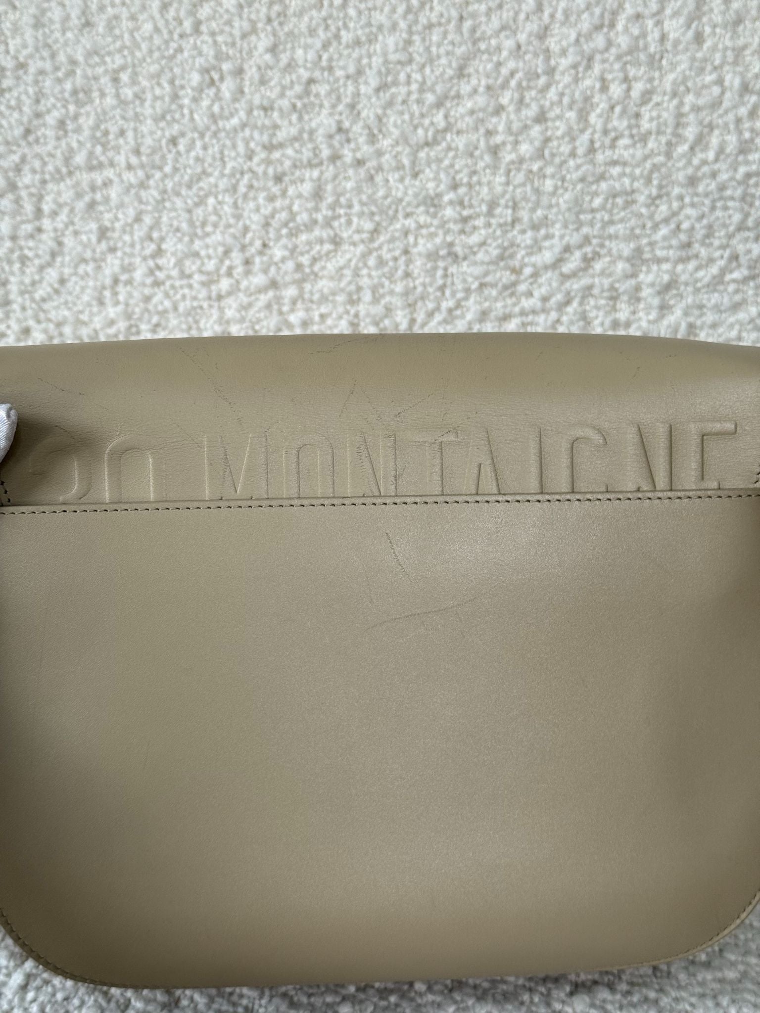 Christian Dior Bobby Bag Beige Box Calfskin Crossbody