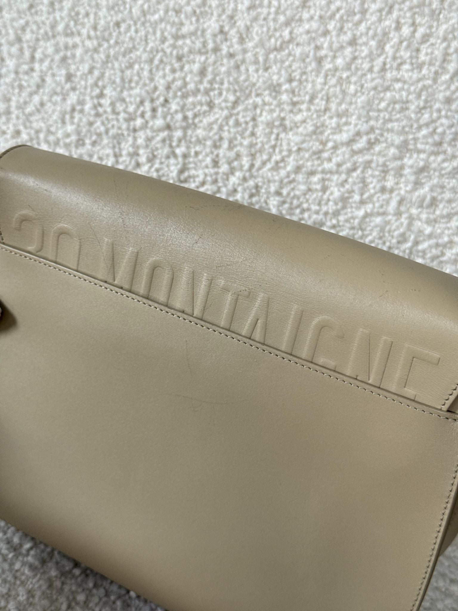 Christian Dior Bobby Bag Beige Box Calfskin Crossbody