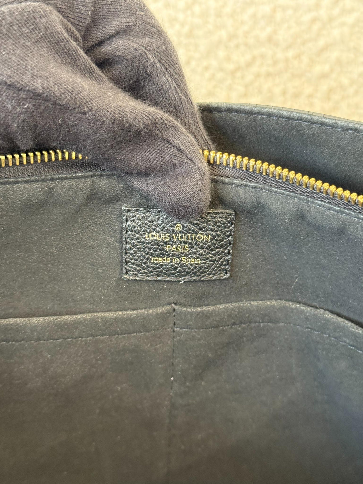 Louis Vuitton Surene MM Monogram Empreinte Leather