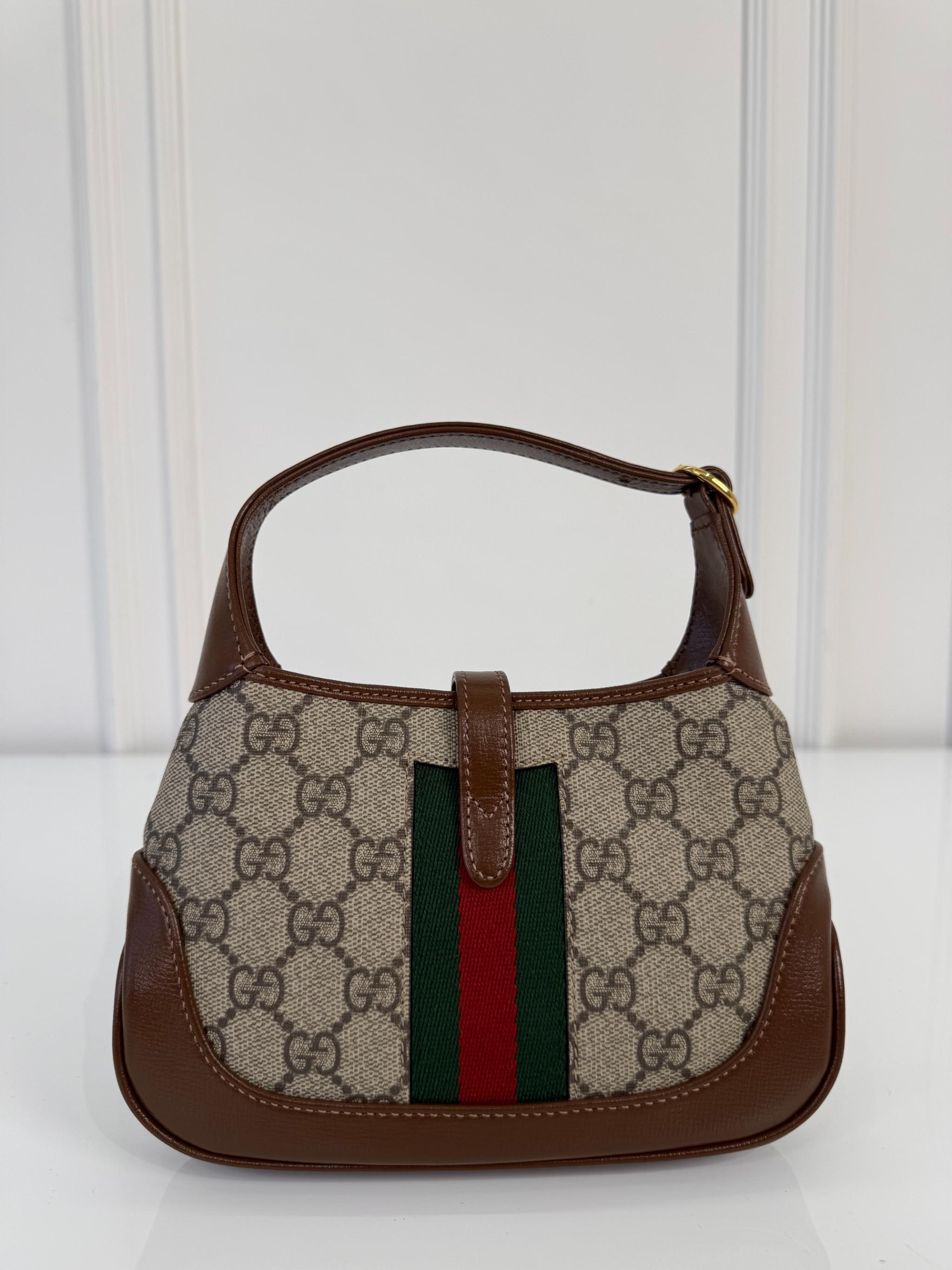 Gucci Mini Jackie GG 1961 Supreme Canvas