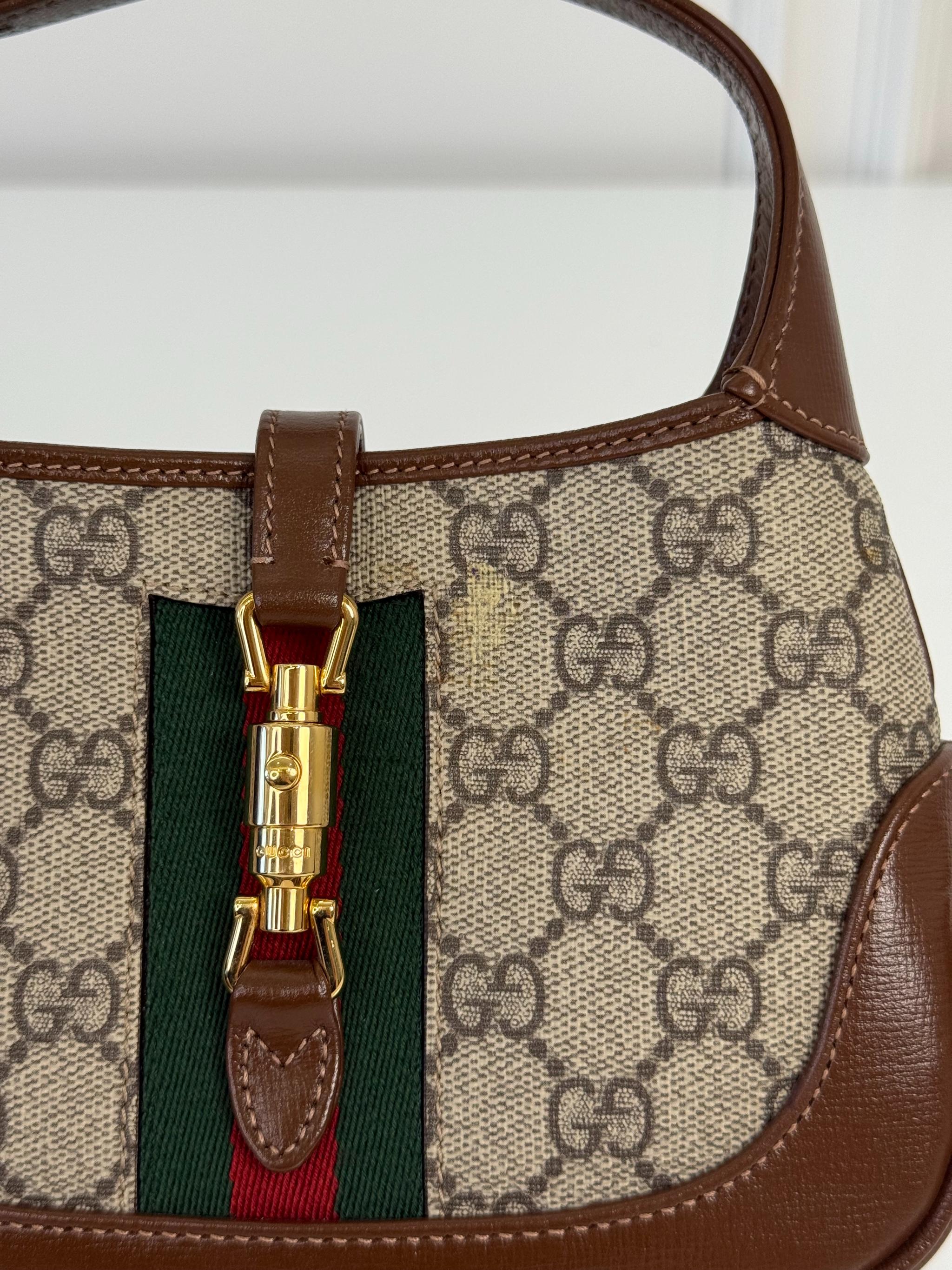 Gucci Mini Jackie GG 1961 Supreme Canvas