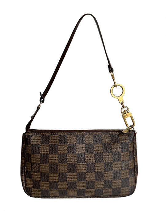 Louis Vuitton Pochette Accessoires Damier Ebene Canvas