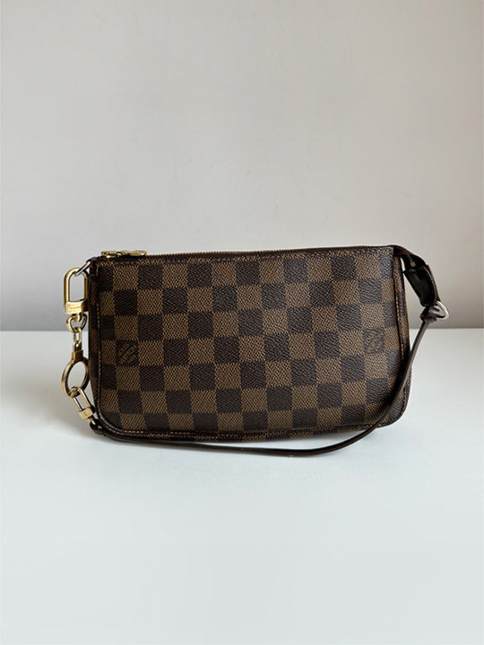 Louis Vuitton Pochette Accessoires Damier Ebene Canvas