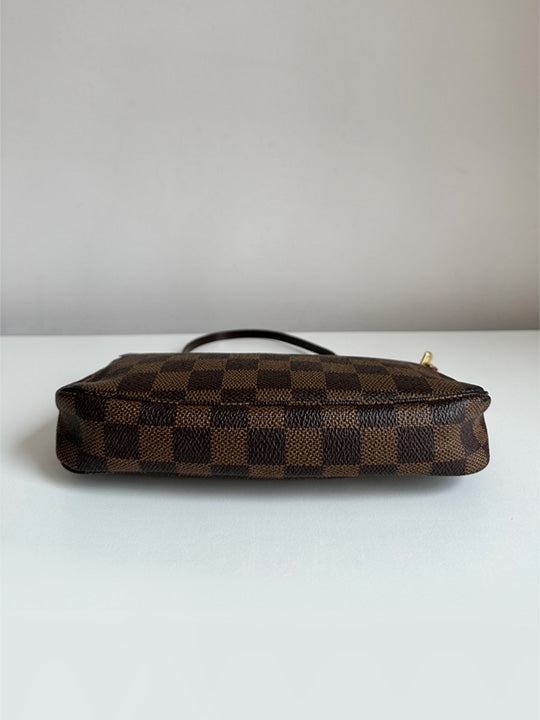 Louis Vuitton Pochette Accessoires Damier Ebene Canvas