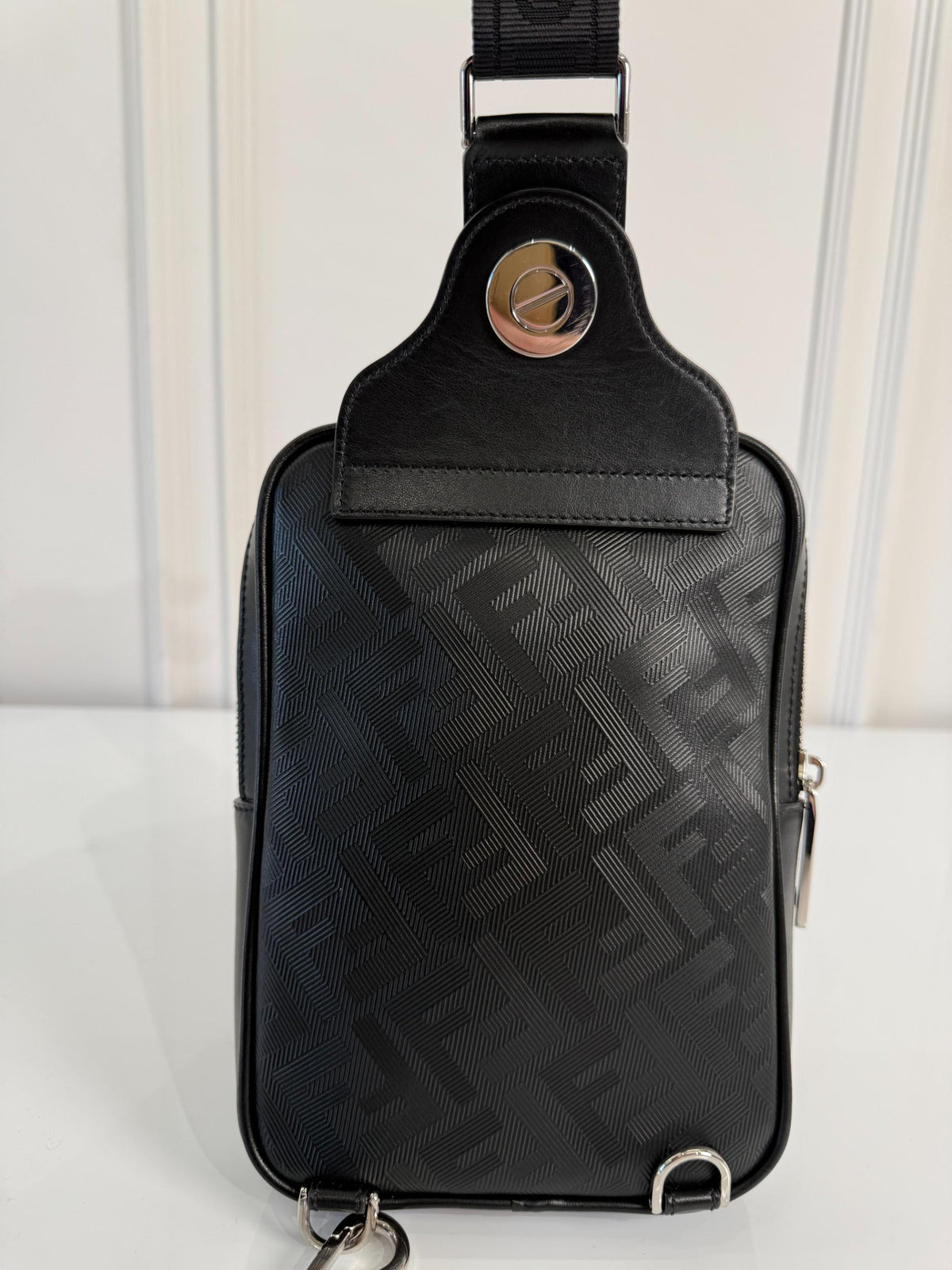 Fendi Diagonal Camera Case Crossbody Bag