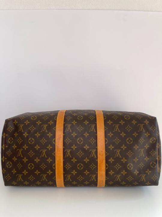 Louis Vuitton Keepall 50 Monogram Canvas Duffle Bag
