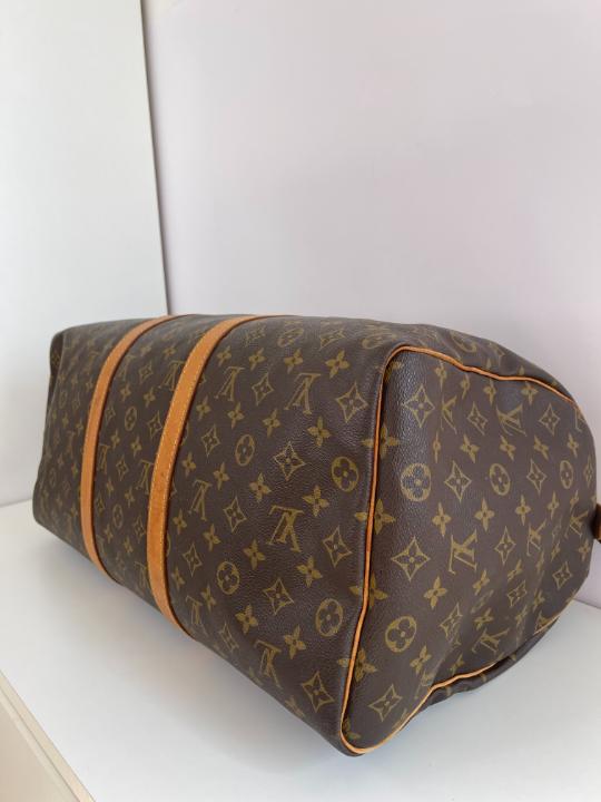 Louis Vuitton Keepall 50 Monogram Canvas Duffle Bag