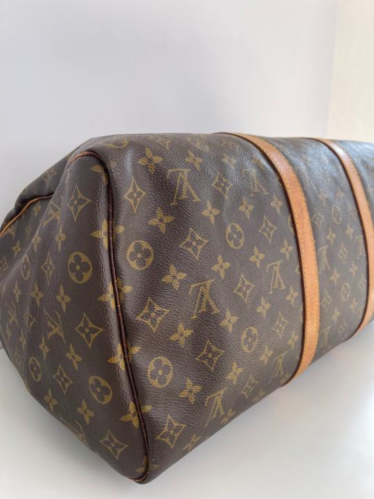 Louis Vuitton Keepall 50 Monogram Canvas Duffle Bag