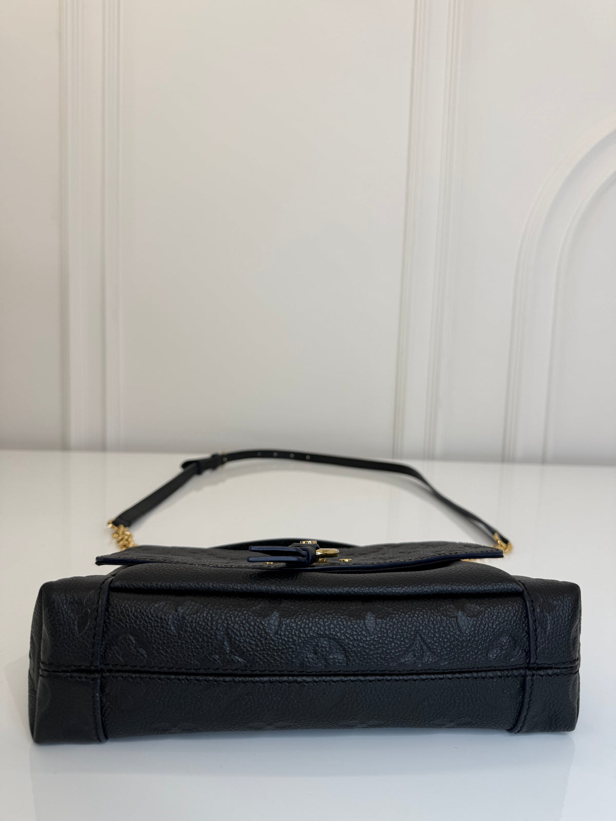 Louis Vuitton Blanche BB Black Monogram Empreinte Leather