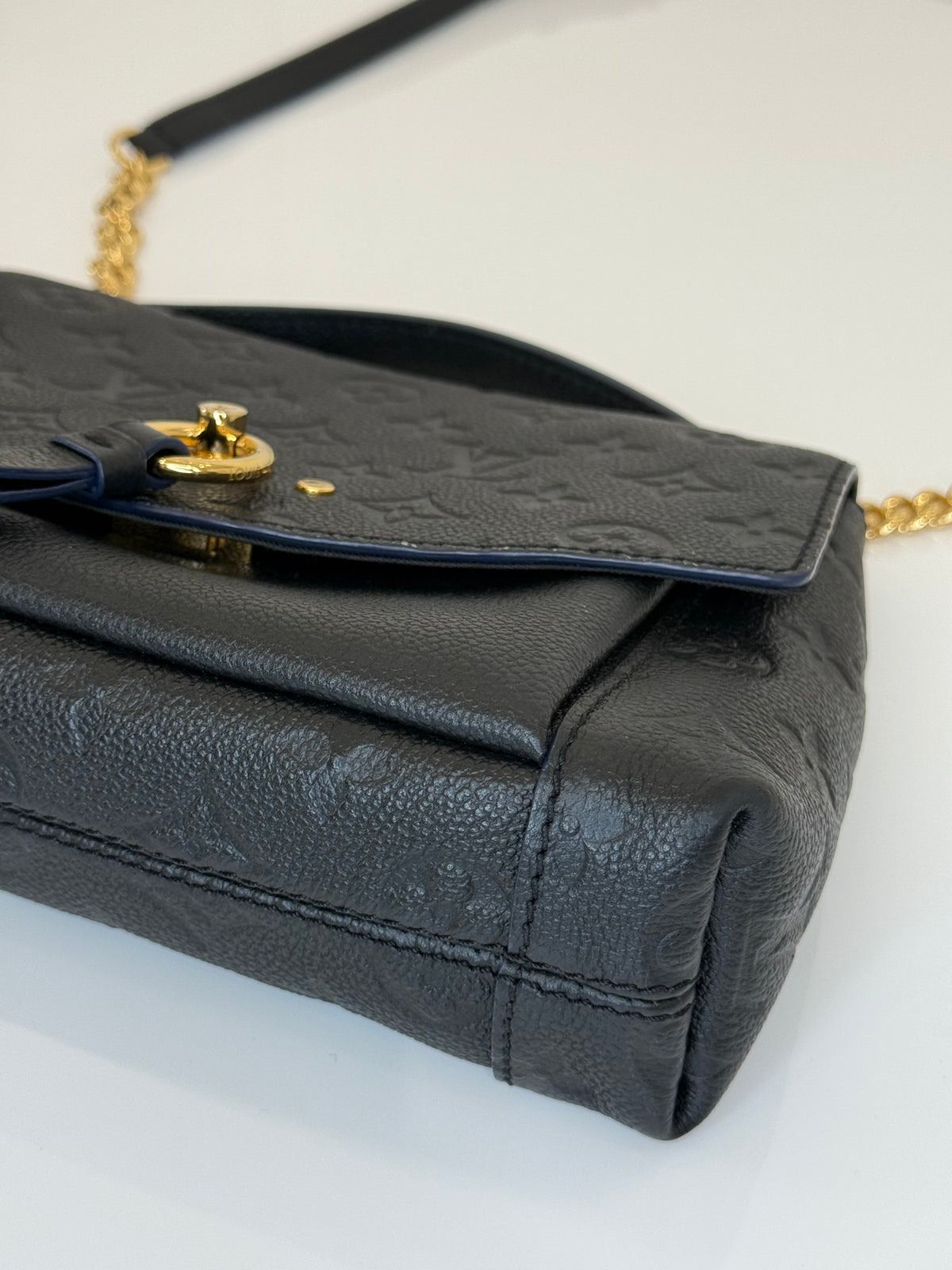 Louis Vuitton Blanche BB Black Monogram Empreinte Leather