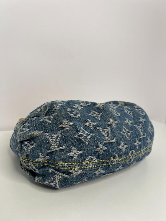 Louis Vuitton Blue Monogram Denim Pleaty Bag
