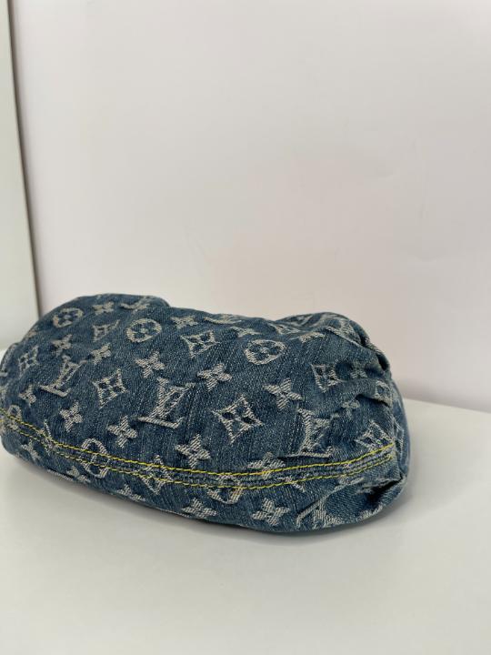 Louis Vuitton Blue Monogram Denim Pleaty Bag