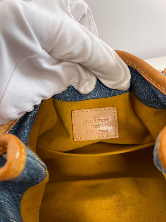 Louis Vuitton Blue Monogram Denim Pleaty Bag