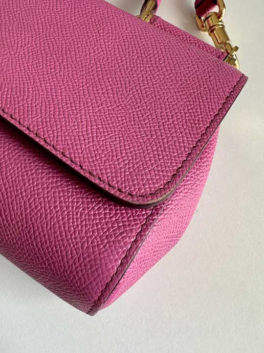 Dolce & Gabbana Pink Mini Sicily Crossbody Bag