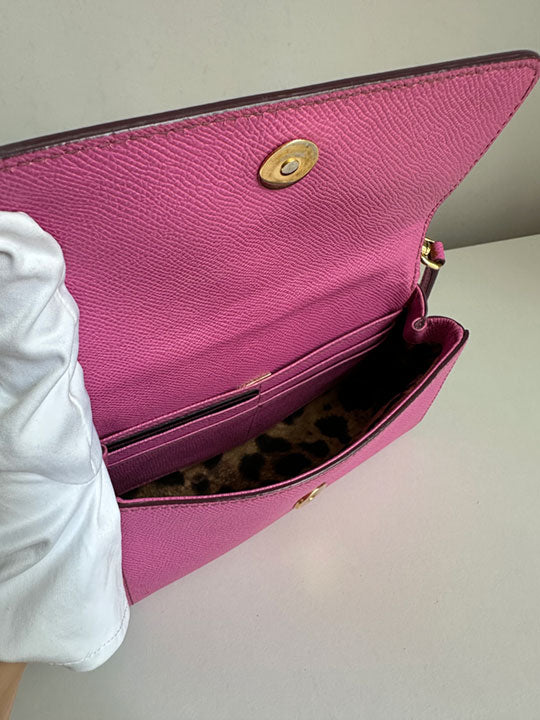 Dolce & Gabbana Pink Mini Sicily Crossbody Bag