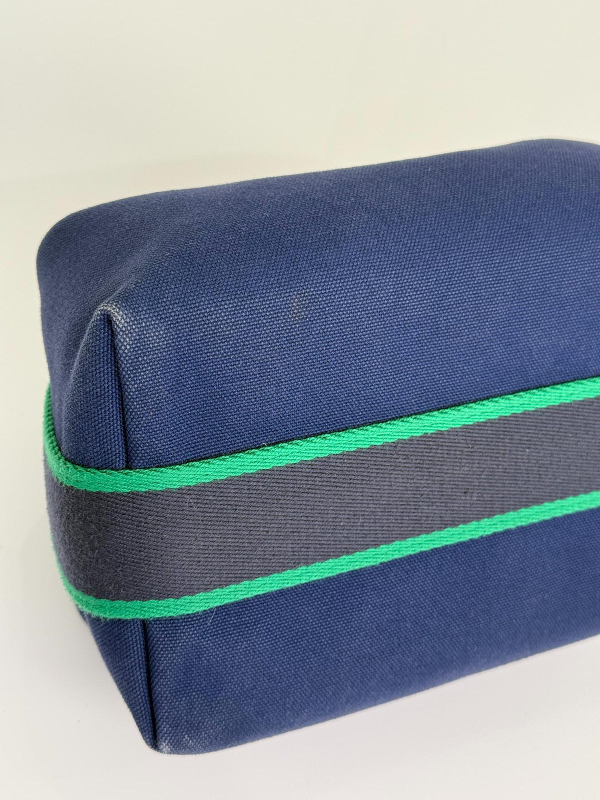Hermès Bride-à-Brac Small Toiletry Pouch Royal Blue Canvas