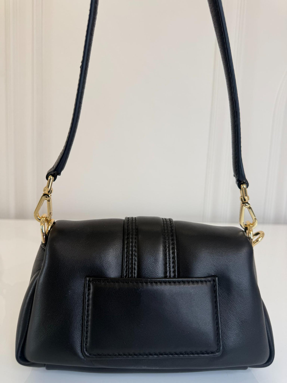 Jacquemus Le Petit Bambimou Black Padded Leather Shoulder Bag