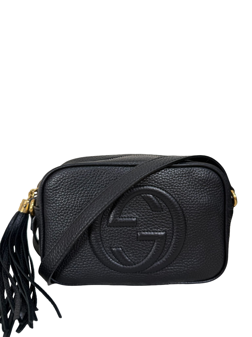 Gucci Mini Soho Disco Black Crossbody Bag