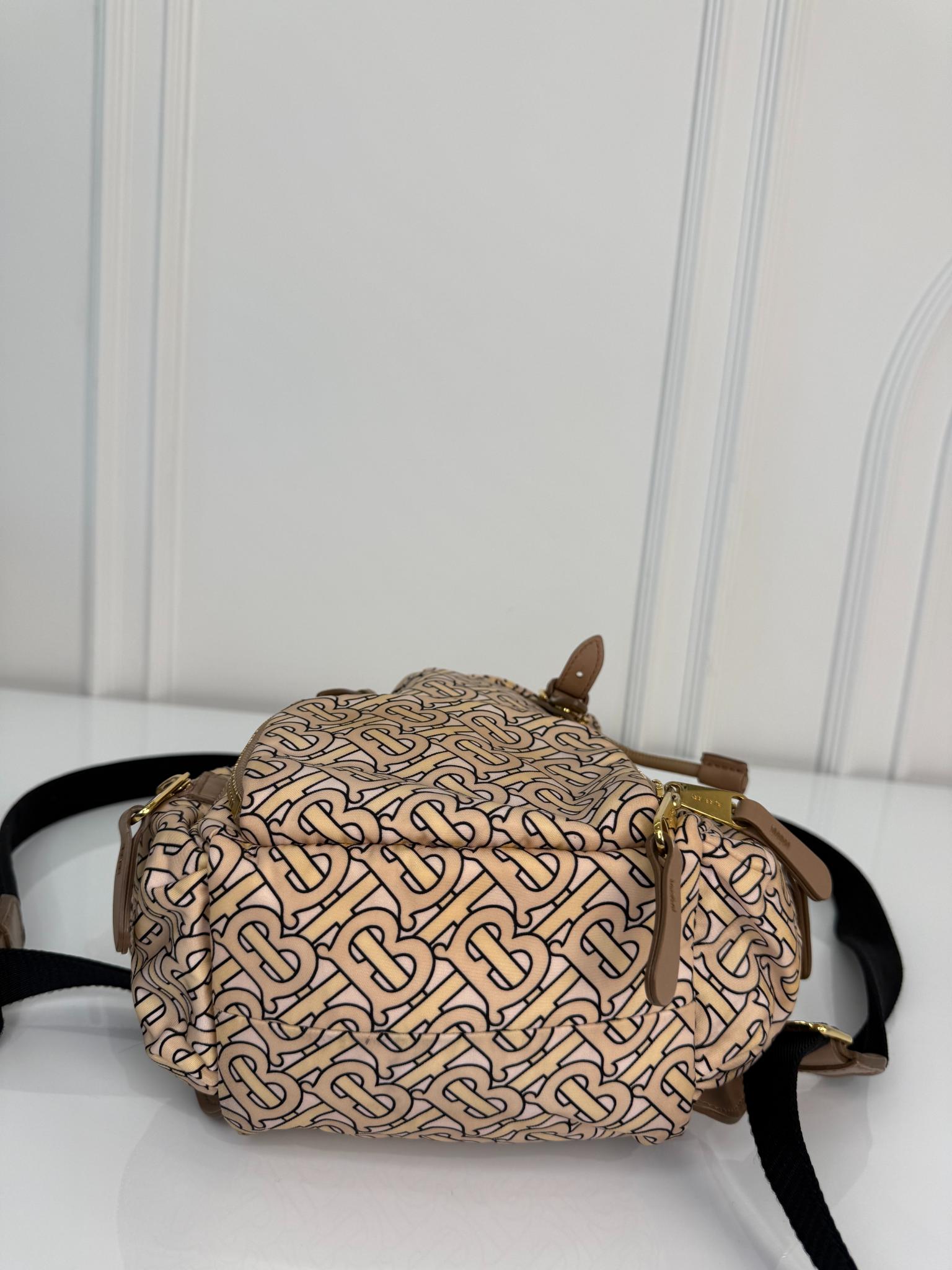 Burberry The Rucksack TB Monogram Small Backpack