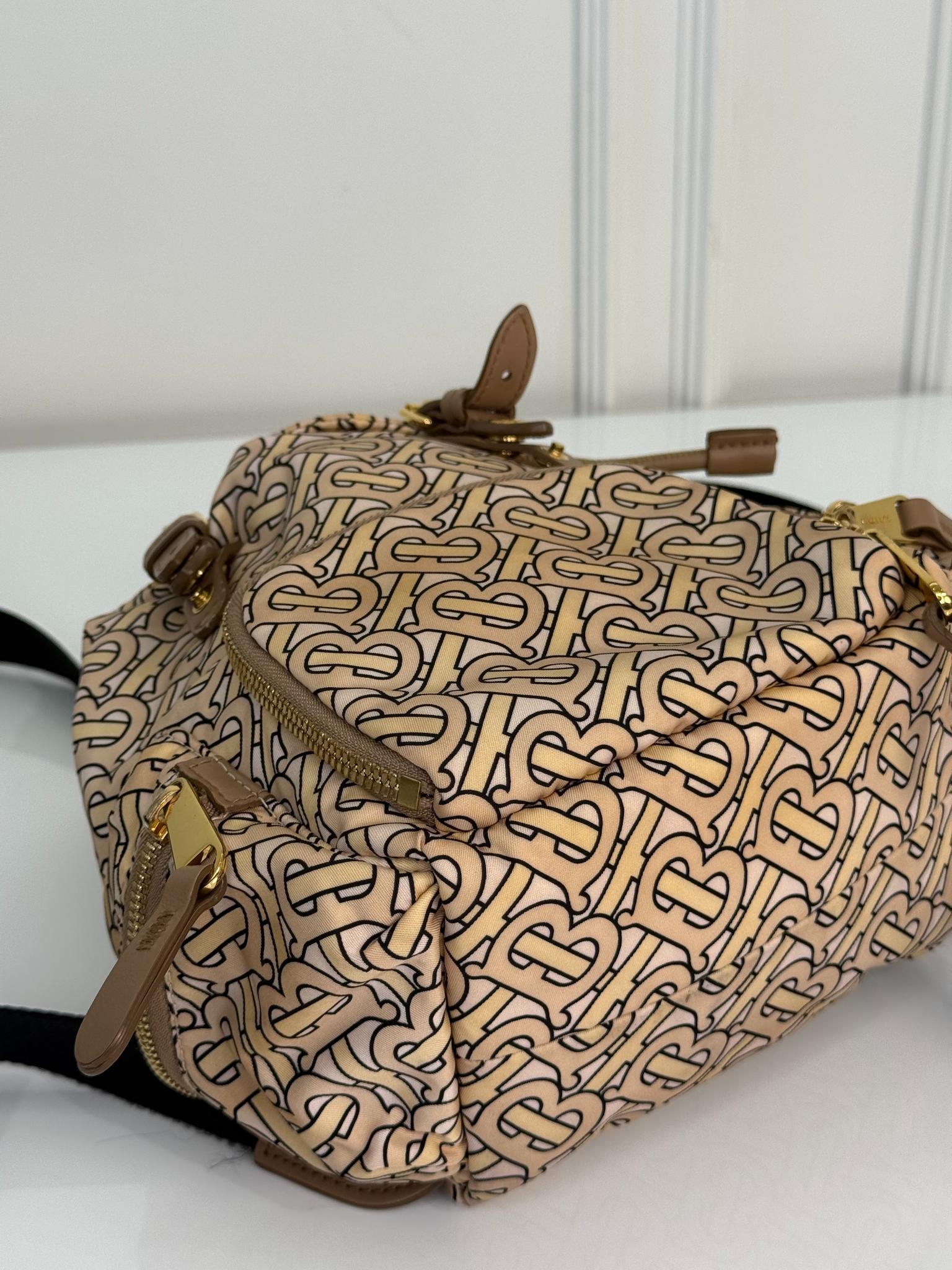 Burberry The Rucksack TB Monogram Small Backpack