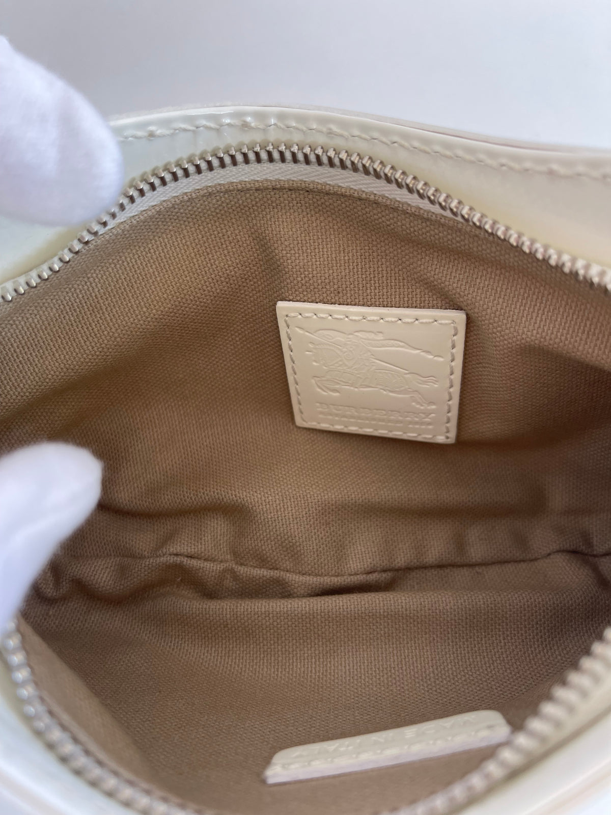 Burberry Painted Hearts Nova Check Pochette