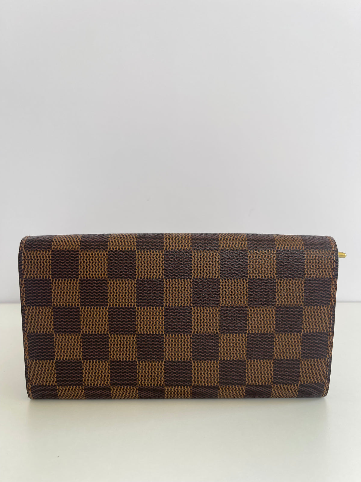 Louis Vuitton  Damier Ebene Sarah Wallet