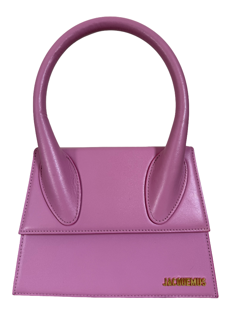 Jacquemus Le Grand Chiquito Light Pink Leather Handbag