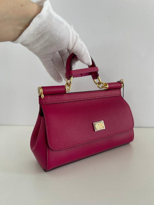 Dolce & Gabbana Miss Sicily Small Pink Crossbody Bag