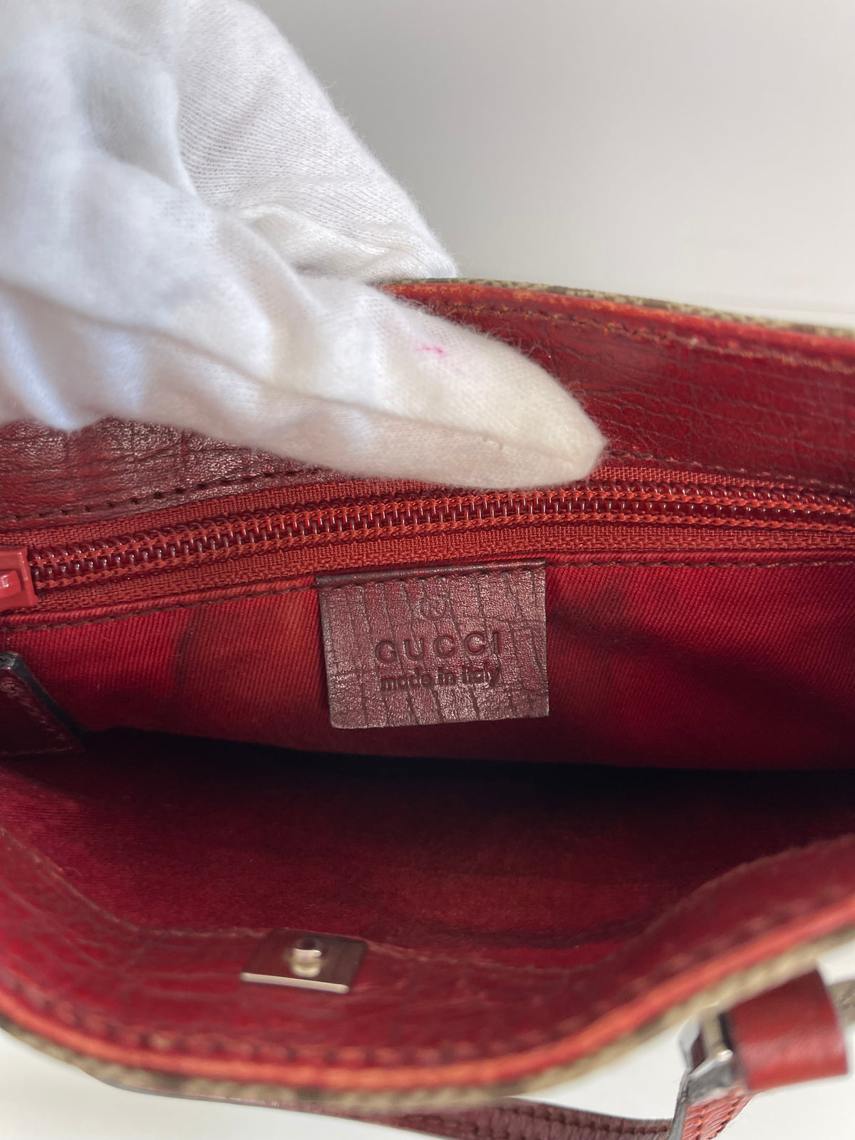 Gucci GG Supreme Mini Vertical Tote