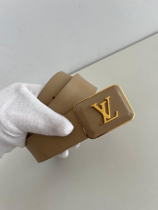 Louis Vuitton Ecrin Calfskin Belt 85 34