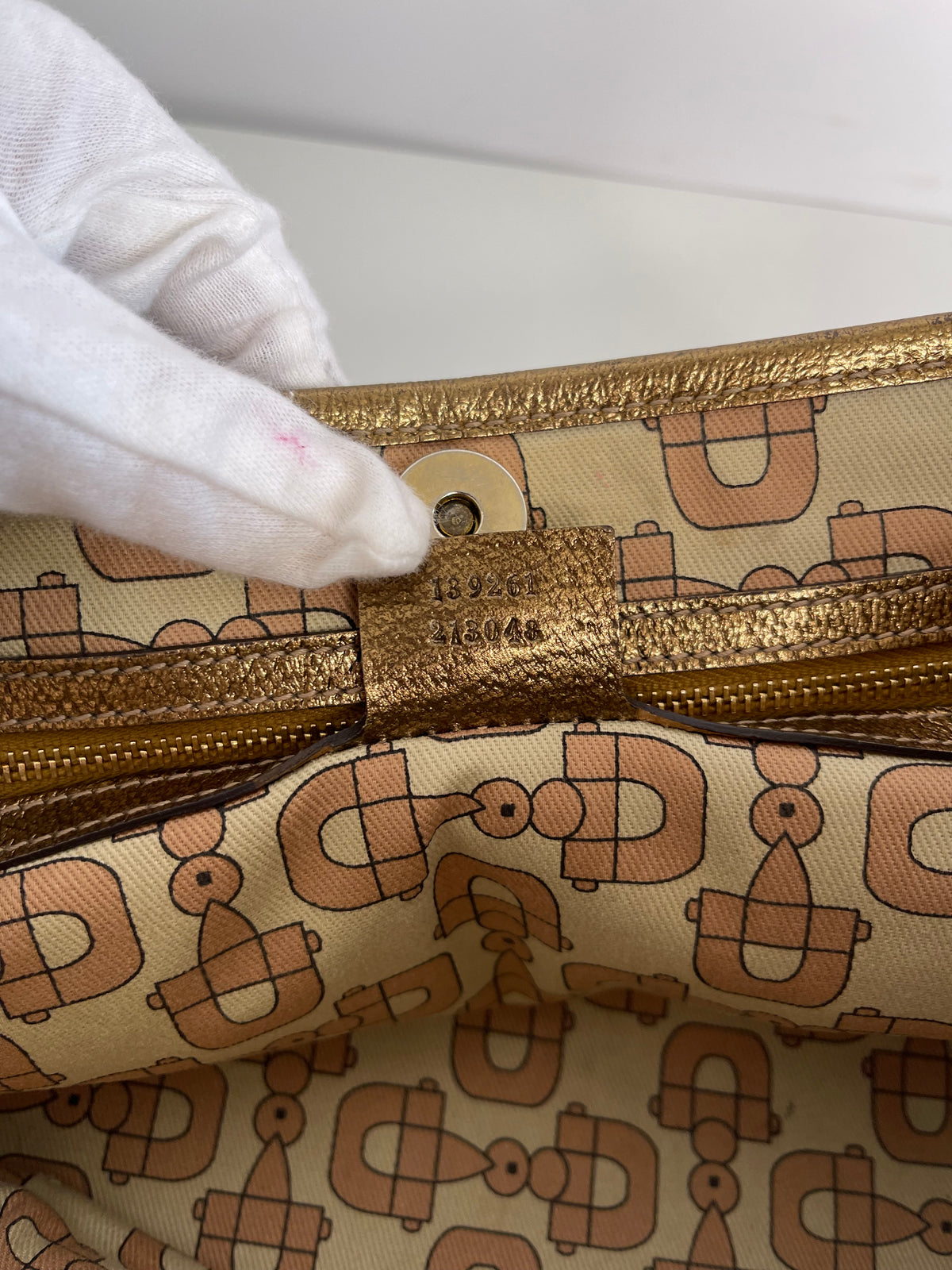 Gucci GG Canvas Jolicoeur Hand Bag