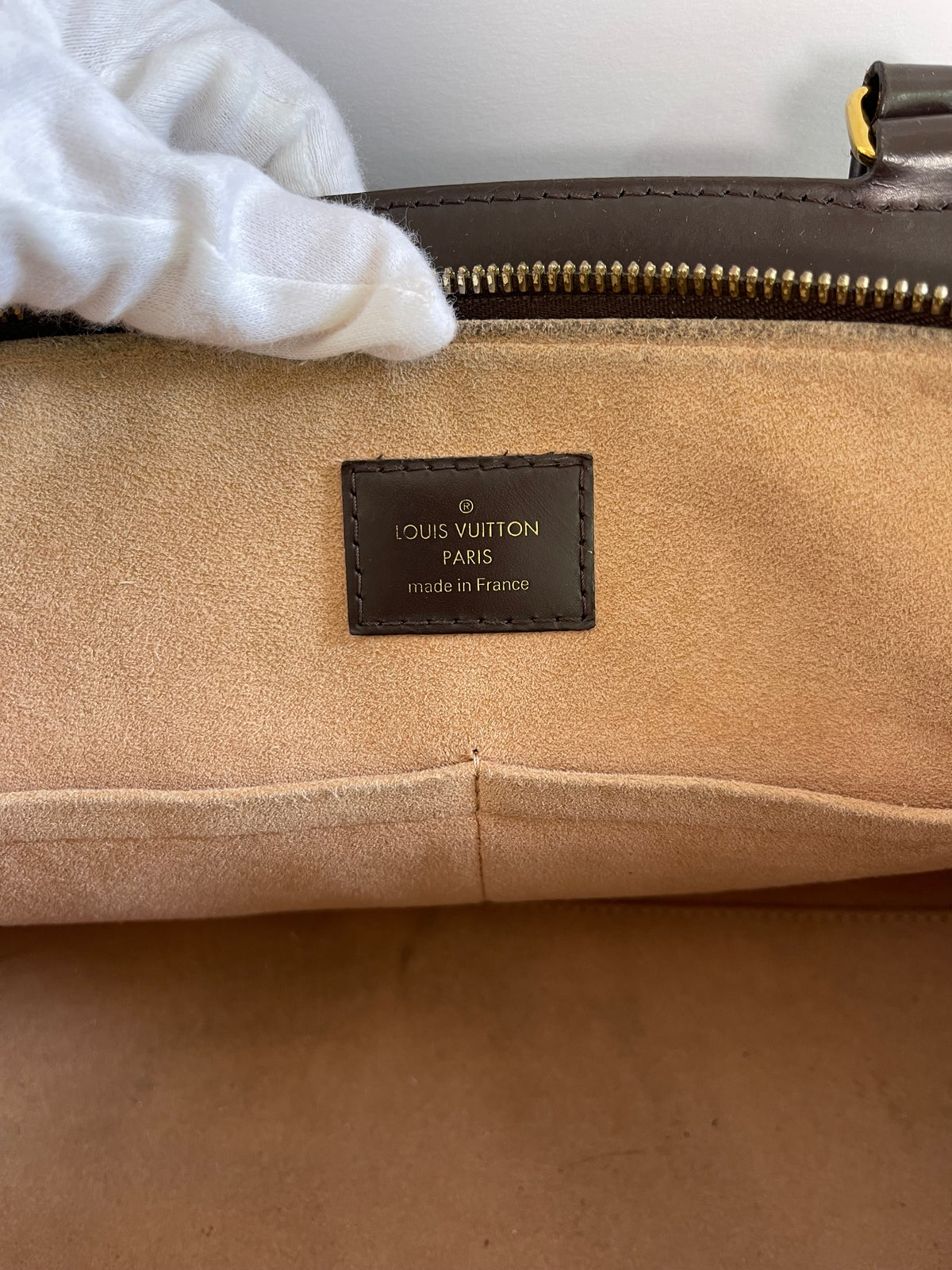 Louis Vuitton Kensington Bowling Damier Ebene Canvas