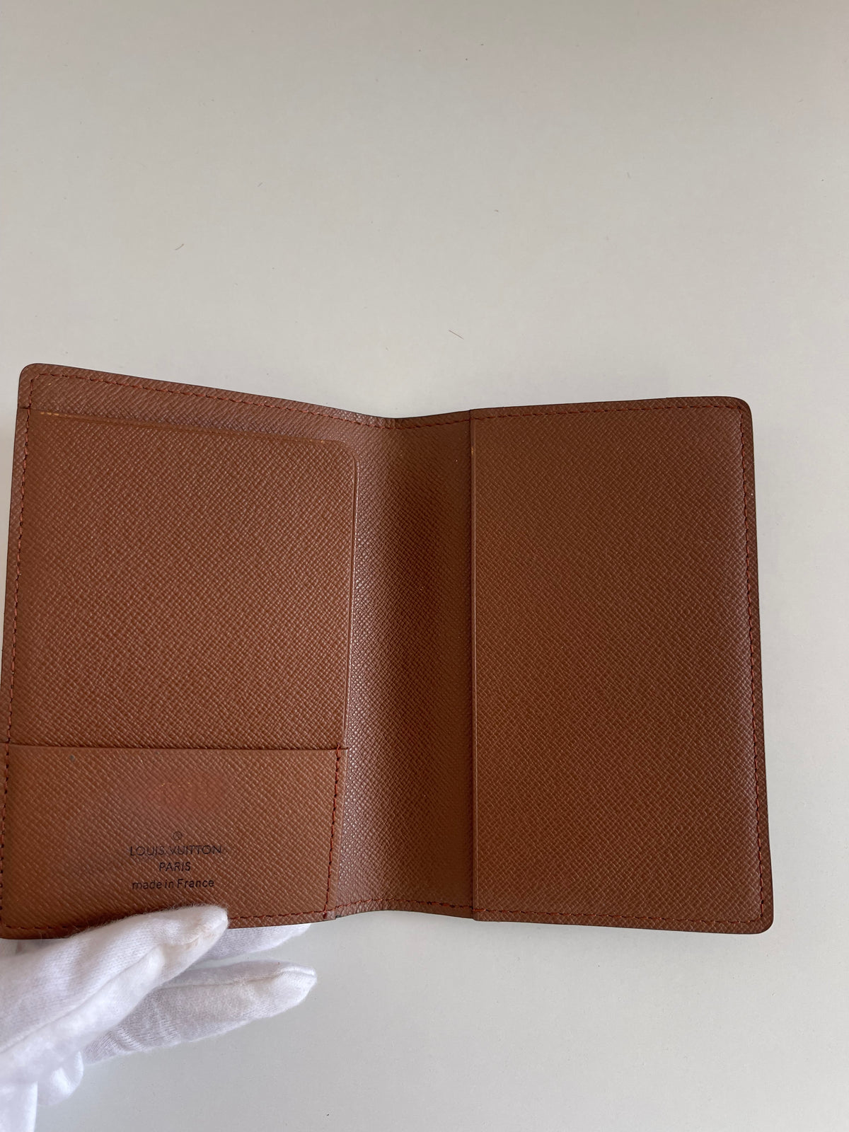 Louis Vuitton Passport Cover Monogram Canvas