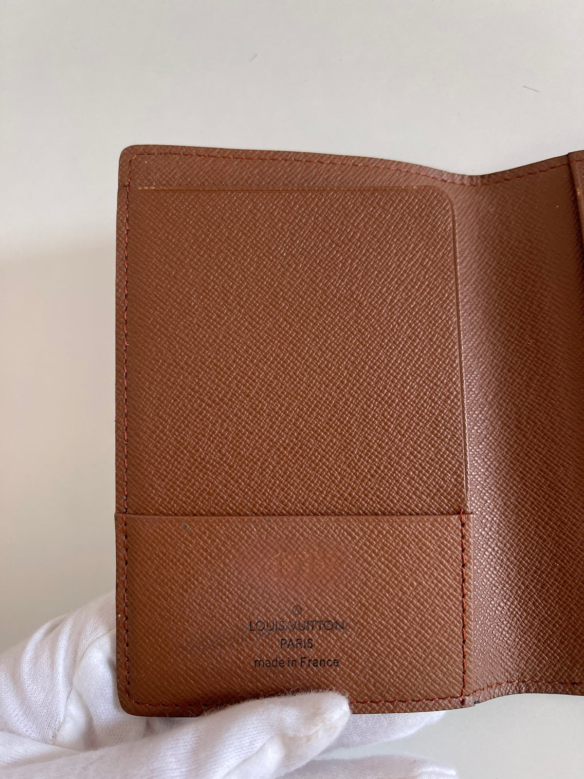 Louis Vuitton Passport Cover Monogram Canvas