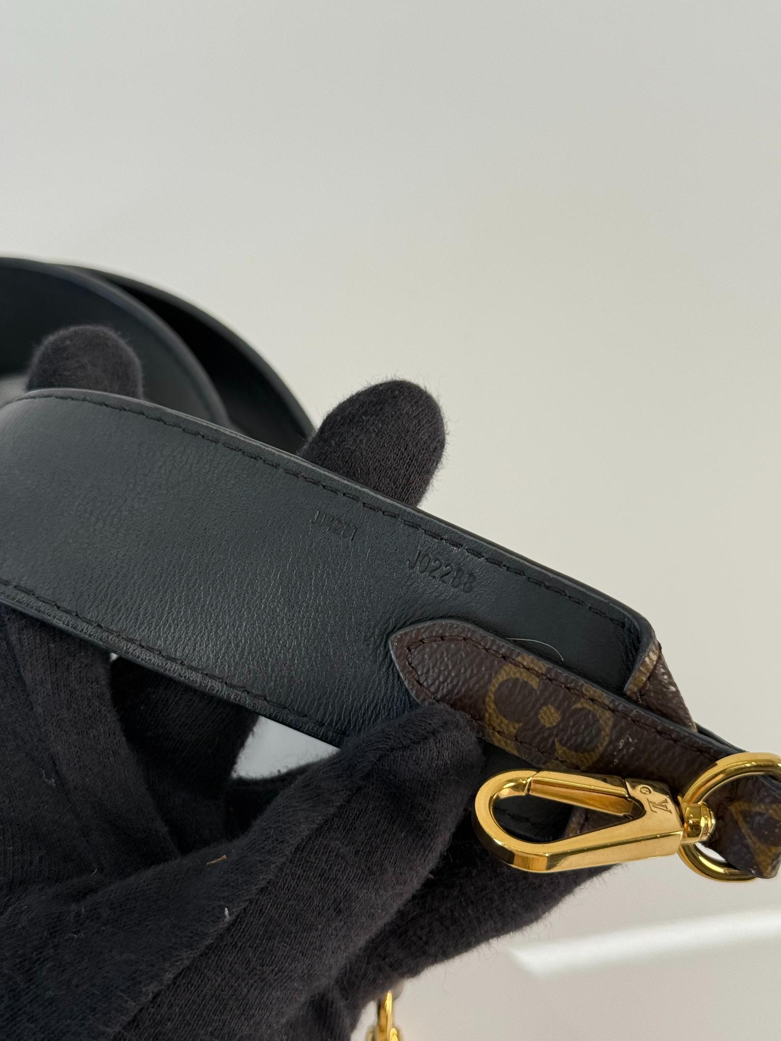 Louis Vuitton Bandouliere Monogram/Leather Bag Strap