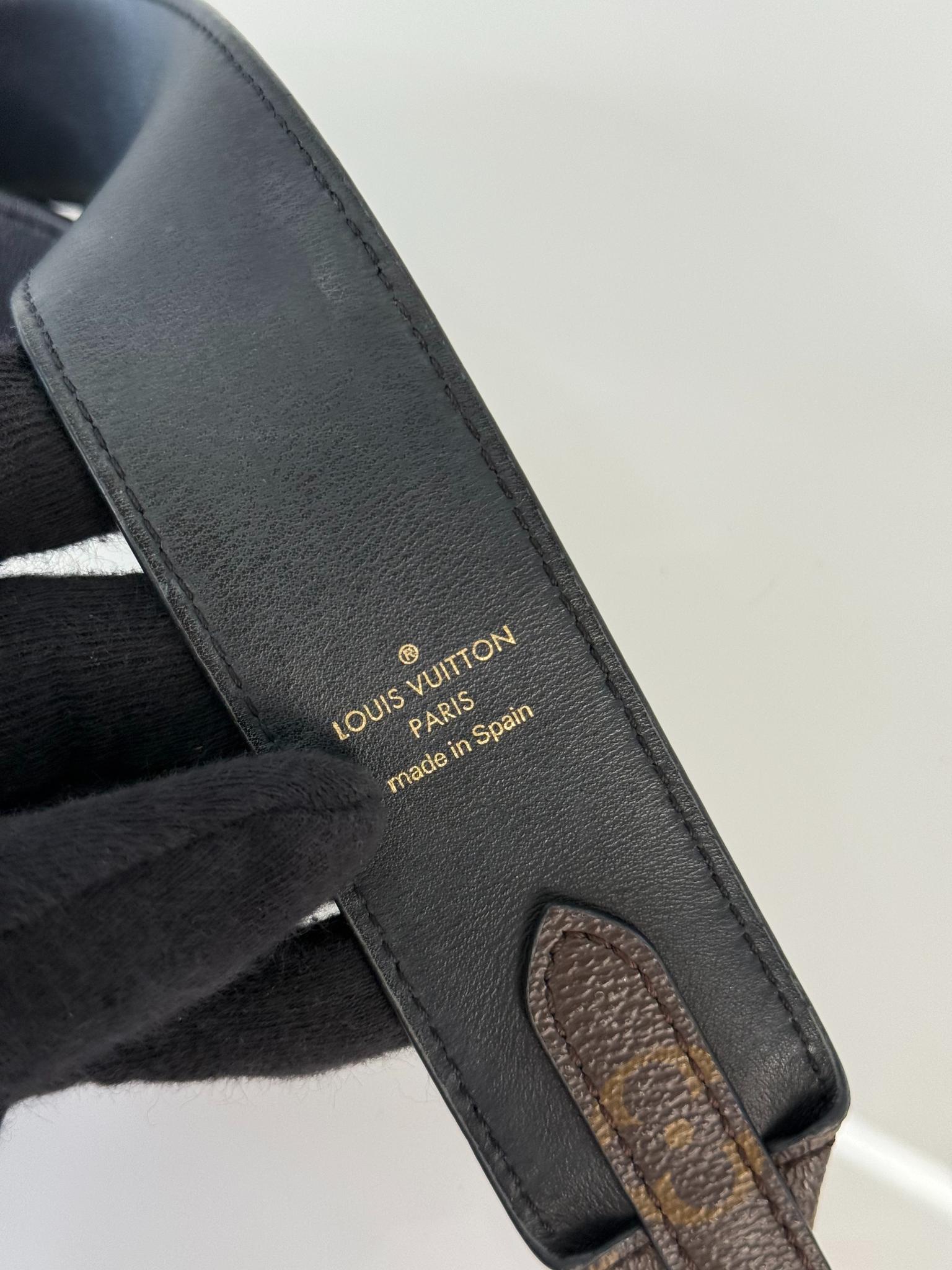 Louis Vuitton Bandouliere Monogram/Leather Bag Strap