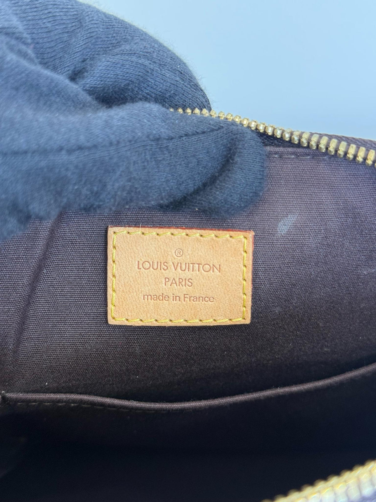 Louis Vuitton Alma PM Amarante Monogram Vernis Leather