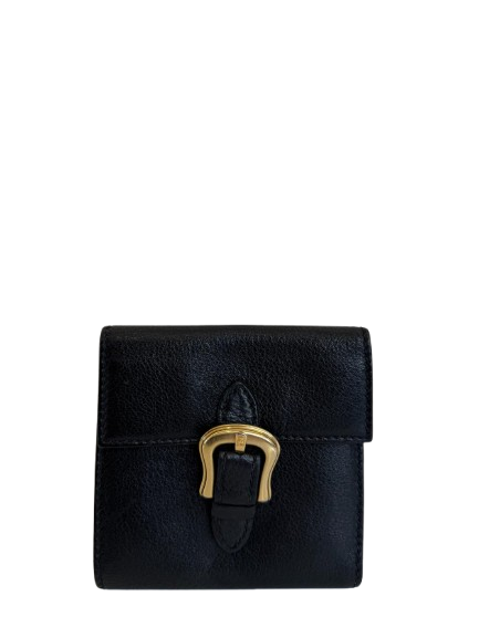 Fendi Vintage Black Leather Wallet