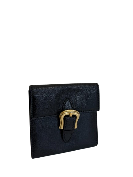 Fendi Vintage Black Leather Wallet