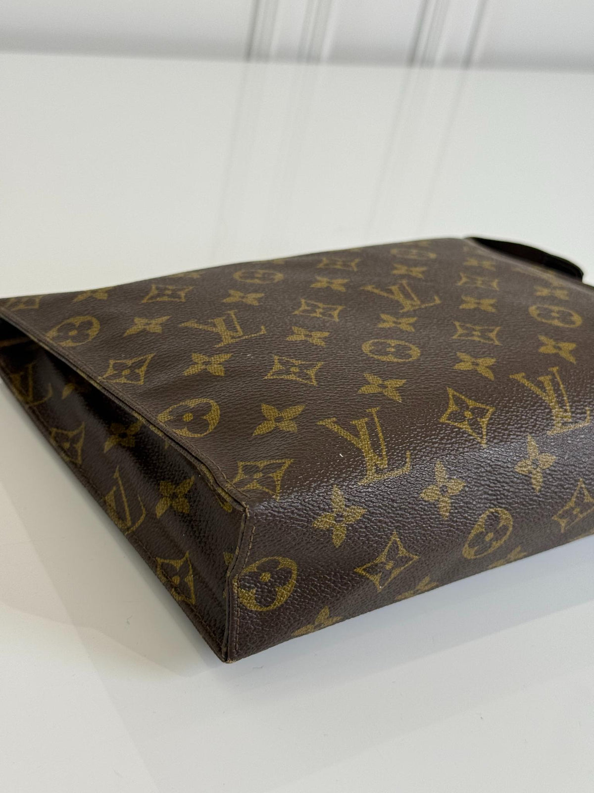 Louis Vuitton Vintage Toiletry Pouch 25 Monogram Canvas