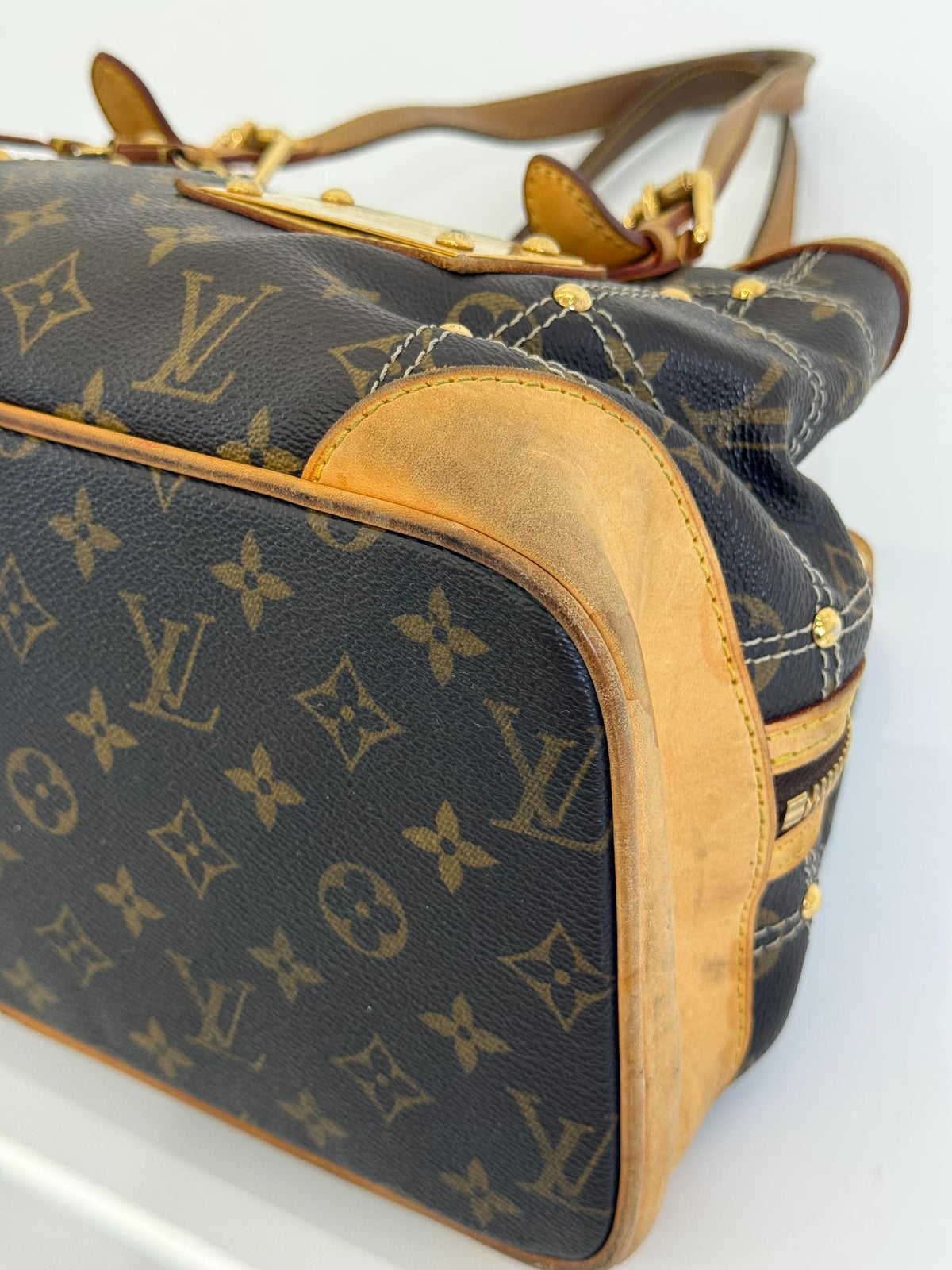 Louis Vuitton Limited Edition Riveting Monogram Canvas