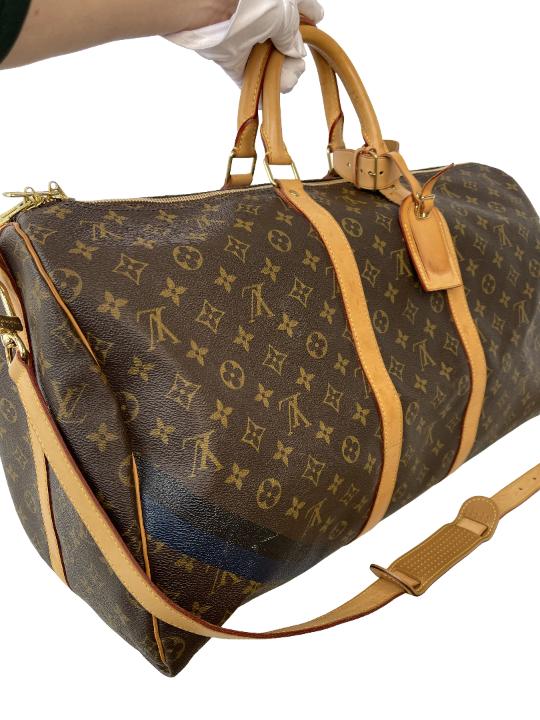 Louis Vuitton Keepall Bandouliere 55 My LV Heritage in Monogram Canvas