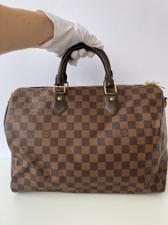 Louis Vuitton Speedy Bandoulière 35 Damier Ebene Canvas
