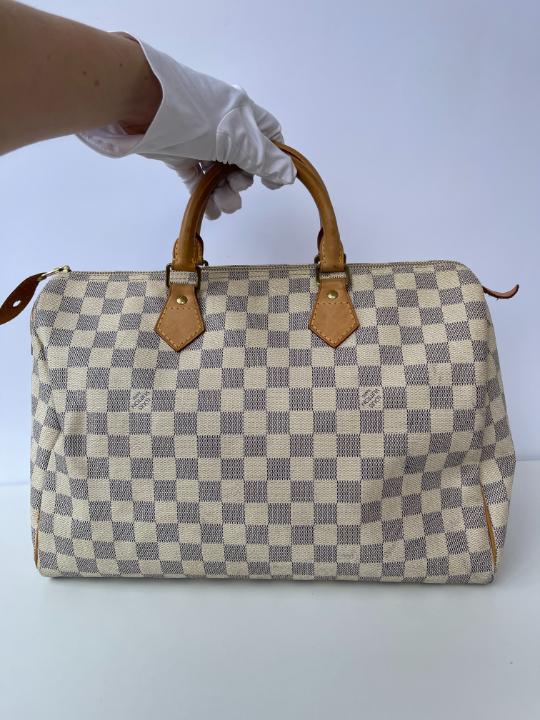 Louis Vuitton Speedy 35 Damier Azur Canvas